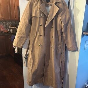Express Tan Trench Coat